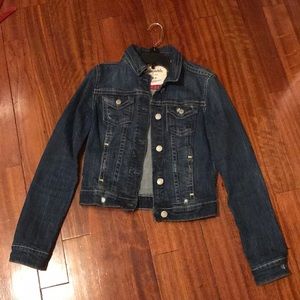 Dark wash jean jacket